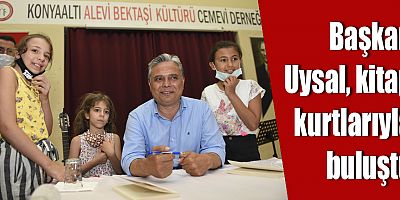 Başkan Uysal, kitap kurtlarıyla buluştu
