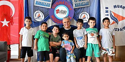 Başkan Uysal, sünnet çocuklarını ziyaret etti