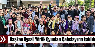 Başkan Uysal, Yörük Oyunları Çalıştayı’na katıldı