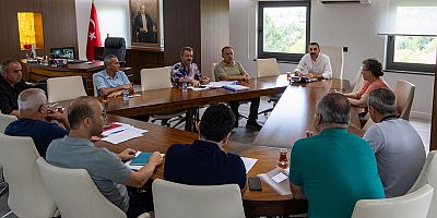 Başkan Vekili Av. Mehmet Çiçek, ilk encümen toplantısını gerçekleştirdi