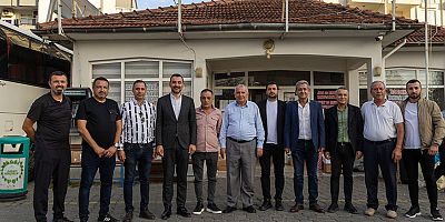 Başkan Vekili Çiçek'ten Doğu Garajı esnafına ziyaret