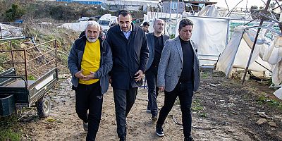 Başkan Vekili Çiçek'ten hortumdan etkilenen mahallelere geçmiş olsun ziyareti