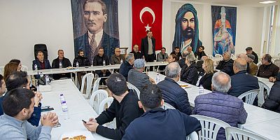 Başkan Vekili Çiçek'ten Manavgat Cemevi'ne ziyaret