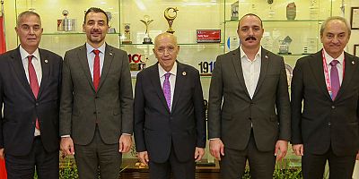 Başkan Vekili Çiçek ve Antalya Heyeti kurultay sonrası Ankara'da ziyaretler gerçekleştirdi