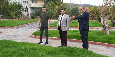 Başkan Vekili Fidan, Kuzdere'nin ilk parkında inceleme yaptı