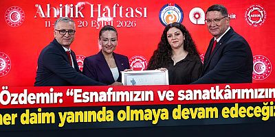 Başkan Vekili Özdemir Ahilik Haftası kutlamalarına katıldı
