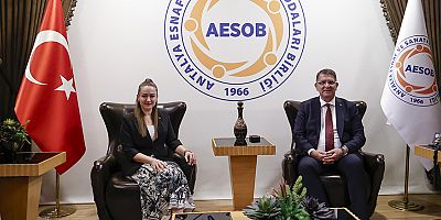 Başkan Vekili Özdemir’den AESOB’a hayırlı olsun ziyareti