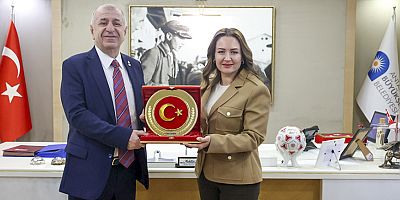 Başkan Vekili Özdemir’e Ümit Özdağ’dan ziyaret 