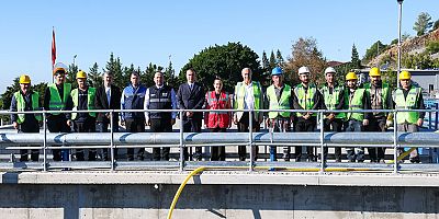 Başkan Vekili Özdemir Konaklı Arıtma Tesisi’nde incelemelerde bulundu