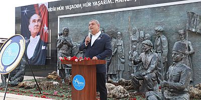 Başkan Yıldırım: Atatürk'ü anlamak sevgiyle başlar, onun yolunda yürümek, okumak ve üretmekle devam eder