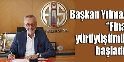 Başkan Yılmaz'dan Antalyaspor camiasına açıklama
