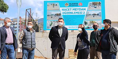 Başkan Yücel alt ve üst yapı çalışmalarını inceledi