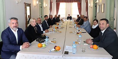 Başkan Yücel'den Oda Başkanlarıyla 