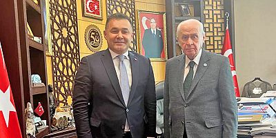 Başkan Yücel, MHP Genel Başkanı Bahçeli'yi ziyaret etti