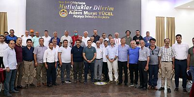 Başkan Yücel muhtarlarla istişare toplantılarını sürdürüyor