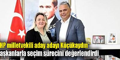 Başkanlarla seçim sürecini değerlendirdi
