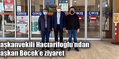 Başkanvekili Hacıarifoğlu’ndan Başkan Böcek’e ziyaret