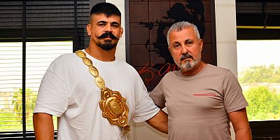 Başpehlivan Şimşek'ten Başkan Sözen'e ziyaret