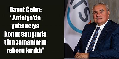 Batı Akdeniz Ekim ayı inşaat, konut satış ve fiyat gelişmeleri