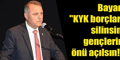 gençlerin önü açılsın!