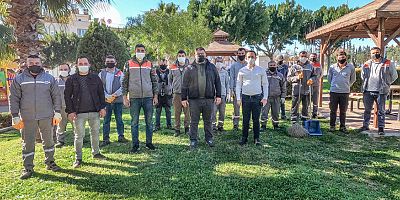 Belediye çalışanları güne güvenle başlıyor