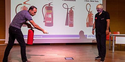 Belediye personeli ve turizm çalışanlarına AFAD'dan uygulamalı eğitim