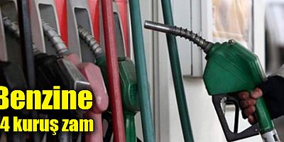 Benzine 14 kuruş zam