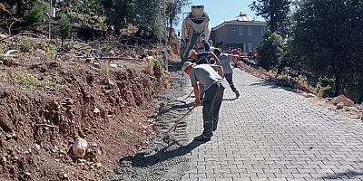 Beycik’te yol çalışmaları