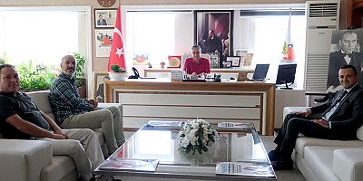 Bıcıoğlu’ndan Başkan Topaloğlu’na ziyaret