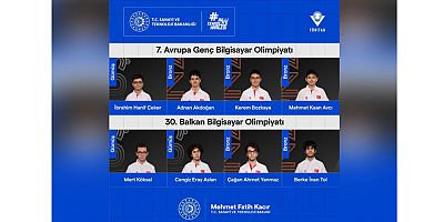 Bilgisayar olimpiyatlarında gururlandıran başarı