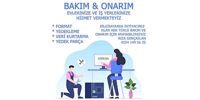 Bilgisayarda en önemli unsur güven...