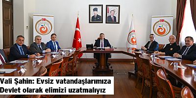 BİMEKAN toplantısı Vali Şahin başkanlığında yapıldı