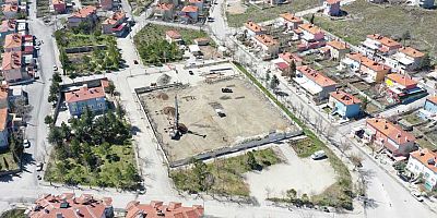 Binbirevler Kapalı Pazaryerinin inşaat çalışmaları başladı
