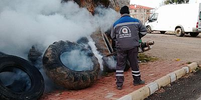Biosidal ürünlerle 19 ilçede 12 ay mücadele