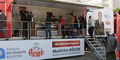 Bir haftada 5 ilçede 3271 kg et satışı yapıldı