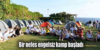Bir nefes engelsiz kamp başladı