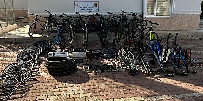 Bisiklet hırsızlığına Jandarma engeli
