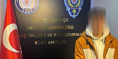 Bisiklet süren kişiyi tehdit eden maskeli şahıs yakalandı