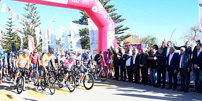 Bisikletçiler Kemer'den start aldı