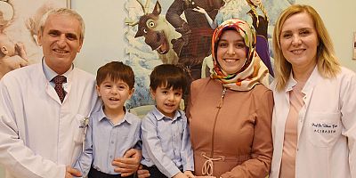 Böbrek nakli sonrasında dünyaya gelen bebekler ve ebeveynleri 23 Nisan’da buluştu!