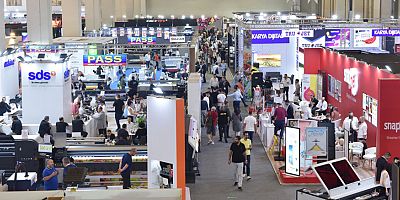 Bölgesinin en büyük endüstriyel reklam ve dijital baskı fuarına Antalyalı firmalar katılıyor