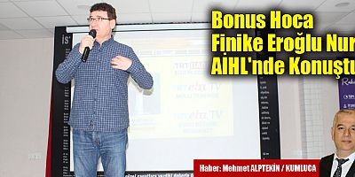 Bonus Hoca Finike Eroğlu Nuri AİHL'nde Konuştu