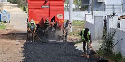 Bozulan yollara yama asfalt