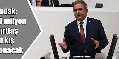 Budak: 24 milyon yurttaş bu kış donacak