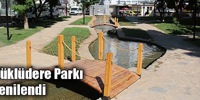 ‘Büklüdere Park’ı yenilendi
