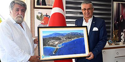 Bulgaristan eski Kültür Bakanı Rashidov, Kemer Belediyesi'nde