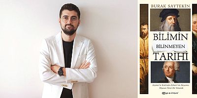 Burak Saytekin'in Epsilon logolu kitabıyla, Bilimin Bilinmeyen Tarihi'ne bir yolculuk
