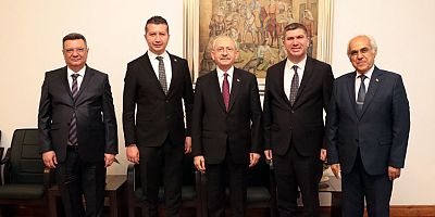 Burdur Heyeti'nden Kılıçdaroğlu'na ziyaret