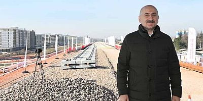 Bursa Hızlı Tren hatında tünel çalışmaları hızla devam ediyor