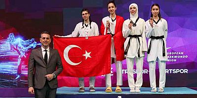 Büyük kadınlardan 1 altın, 2 gümüş ve 2 bronz madalya